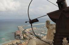 Thumbnail Aussicht auf den Hafen aus der Spitze der Burg Santa Bárbara