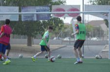 Thumbnail Fußballspiel zwischen internationalen Teilnehmern bei ISC Spanien 
