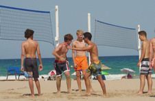 Thumbnail Volleyballspiel am Strand in Alicante 