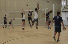 Thumbnail Das Volleyballtraining mit internationalen Spielern